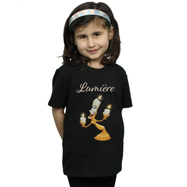 Disney Girls Beauty And The Beast Be Our Guest Cotton T-Shirt
