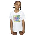 Miniatyrbild 2 av 3: Disney Lilo And Stitch St Patrick´s Day Clover T-shirt i bomull för flickor