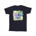 Miniatyrbild 1 av 3: Disney Lilo And Stitch St Patrick´s Day Clover T-shirt i bomull för flickor