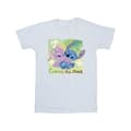 Miniatyrbild 1 av 3: Disney Lilo And Stitch St Patrick´s Day Clover T-shirt i bomull för flickor