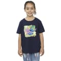 Miniatyrbild 2 av 3: Disney Lilo And Stitch St Patrick´s Day Clover T-shirt i bomull för flickor