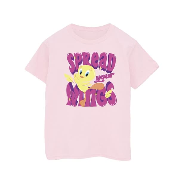 Looney Tunes Girls Tweeday Spread Your Wings Cotton T-Shirt