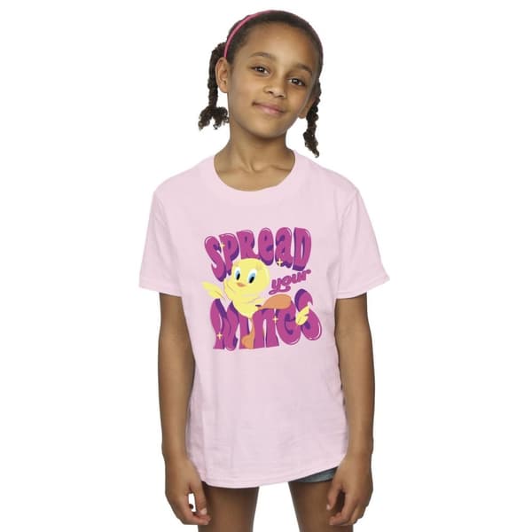 Looney Tunes Girls Tweeday Spread Your Wings Cotton T-Shirt