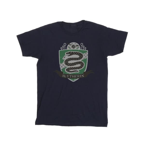 Harry Potter Boys Slytherin Chest Badge T-Shirt
