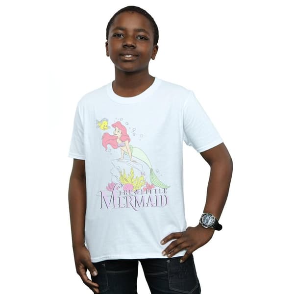 Disney Den lilla sjöjungfrun Faded Nostalgia T-shirt - pojkar