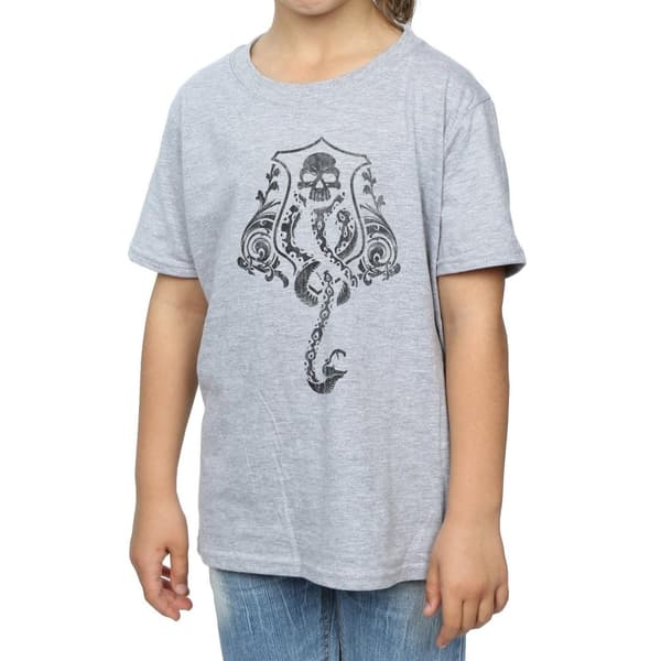Harry Potter T-shirt i bomull för flickor - Dark Mark Crest