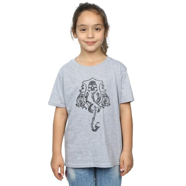 Harry Potter T-shirt i bomull för flickor - Dark Mark Crest