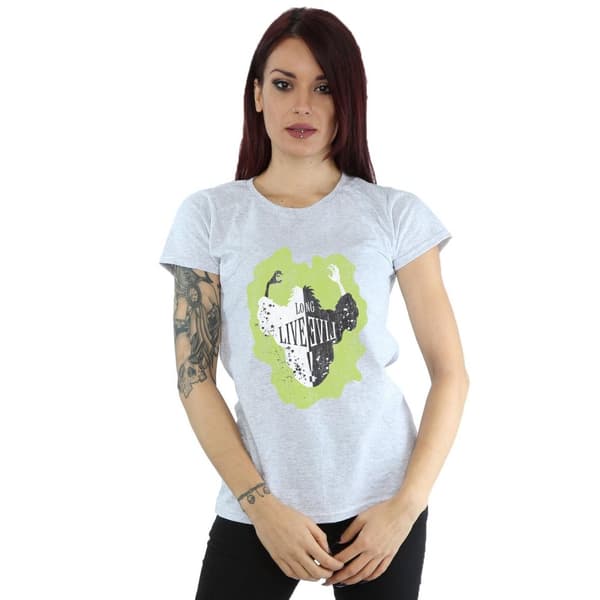 Disney Dam/Tjej The Descendants Cruella Långlivad T-shirt i bomull