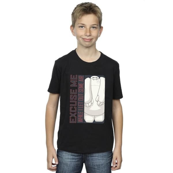 Disney Pojkar Big Hero 6 Baymax Excuse Me Some Air T-shirt