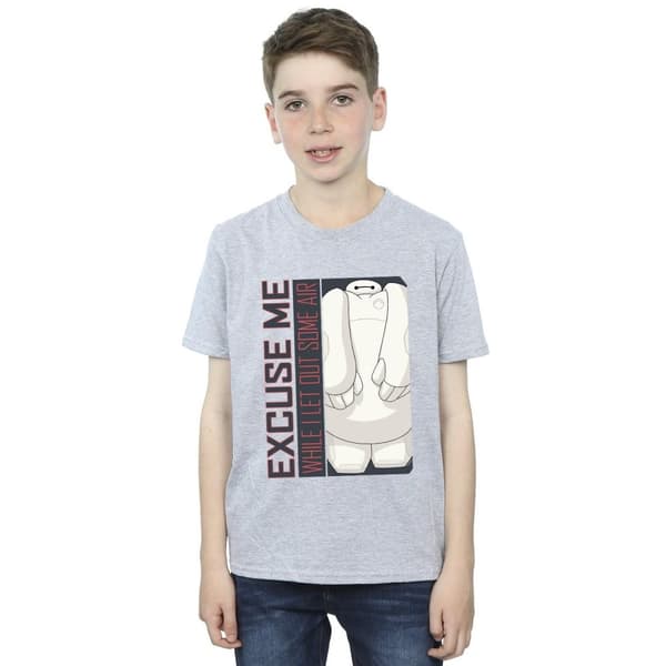 Disney Pojkar Big Hero 6 Baymax Excuse Me Some Air T-shirt