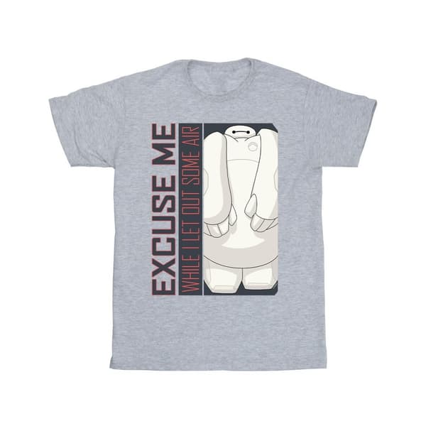 Disney Pojkar Big Hero 6 Baymax Excuse Me Some Air T-shirt