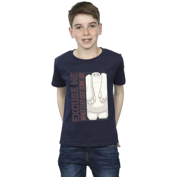 Disney Pojkar Big Hero 6 Baymax Excuse Me Some Air T-shirt