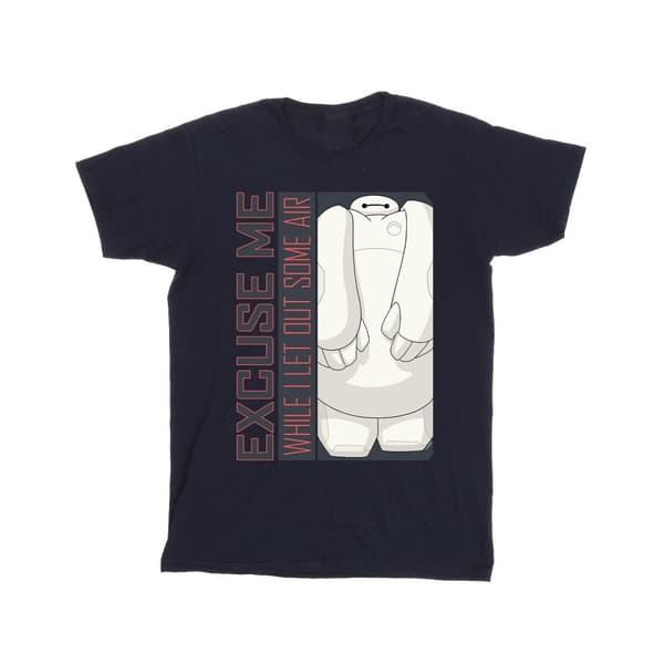 Disney Pojkar Big Hero 6 Baymax Excuse Me Some Air T-shirt