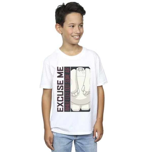 Disney Pojkar Big Hero 6 Baymax Excuse Me Some Air T-shirt