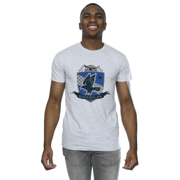 Harry Potter Mens Ravenclaw Chest Badge T-Shirt