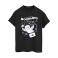 Miniatyrbillede 1 af 3: Harry Potter Womens/Ladies Owl Letter From Hogwarts Cotton Boyfriend T-Shirt