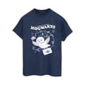 Miniatyrbillede 1 af 3: Harry Potter Womens/Ladies Owl Letter From Hogwarts Cotton Boyfriend T-Shirt