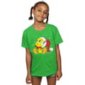 Miniatyrbillede 2 af 3: Looney Tunes Girls Christmas Tweety Cotton T-Shirt