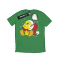 Miniatyrbillede 1 af 3: Looney Tunes Girls Christmas Tweety Cotton T-Shirt