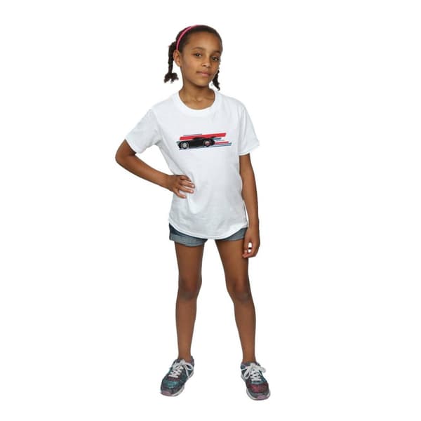 Disney Cars Jackson Storm Stripes T-shirt i bomull för flickor