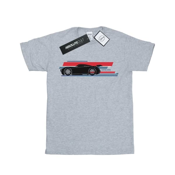 Disney Cars Jackson Storm Stripes T-shirt i bomull för flickor