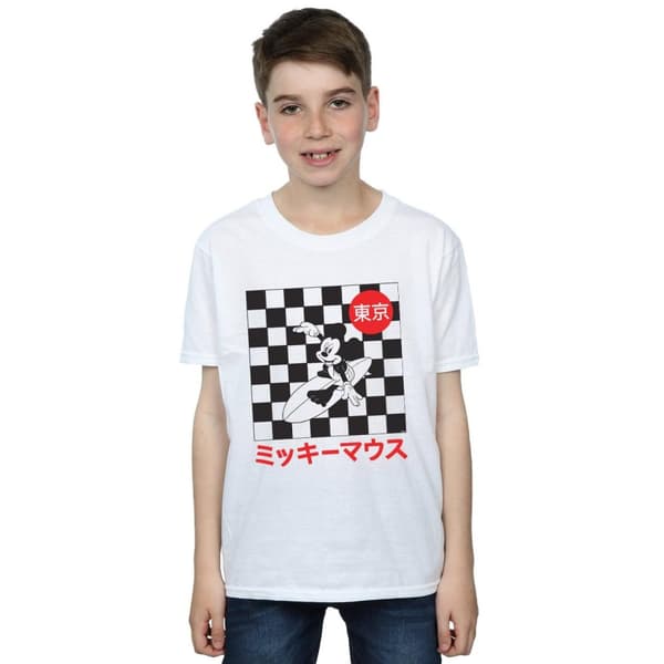 Disney Surfande t-shirt med Musse Pigg för pojkar