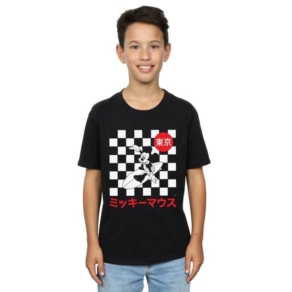 Disney Surfande t-shirt med Musse Pigg för pojkar