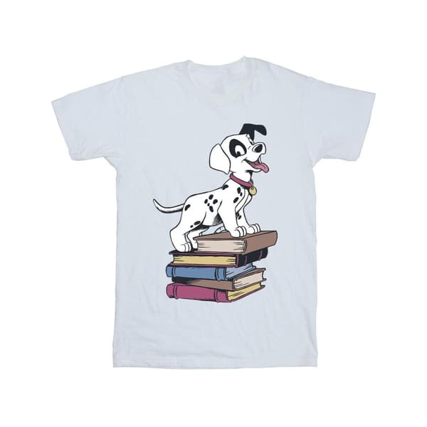 Disney T-shirt i bomull med 101 dalmatinerböcker för flickor