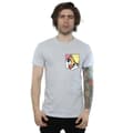 Miniatyrbillede 2 af 5: Looney Tunes Mens Lola Bunny Face Faux Pocket T-Shirt