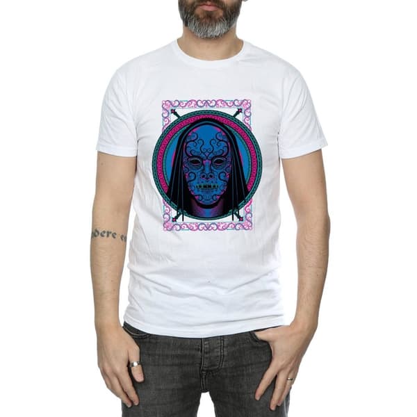 Harry Potter Neon Death Eater Mask T-shirt för herrar