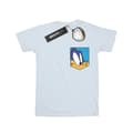 Miniatyrbilde 1 av 5: Looney Tunes Girls Road Runner Face Faux Pocket Cotton T-Shirt
