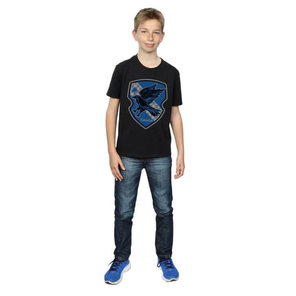 Harry Potter Boys Ravenclaw Crest Flat T-Shirt