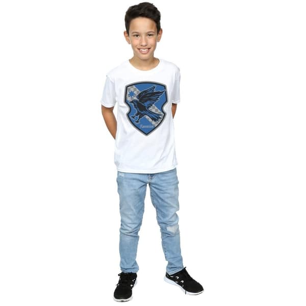 Harry Potter Boys Ravenclaw Crest Flat T-Shirt