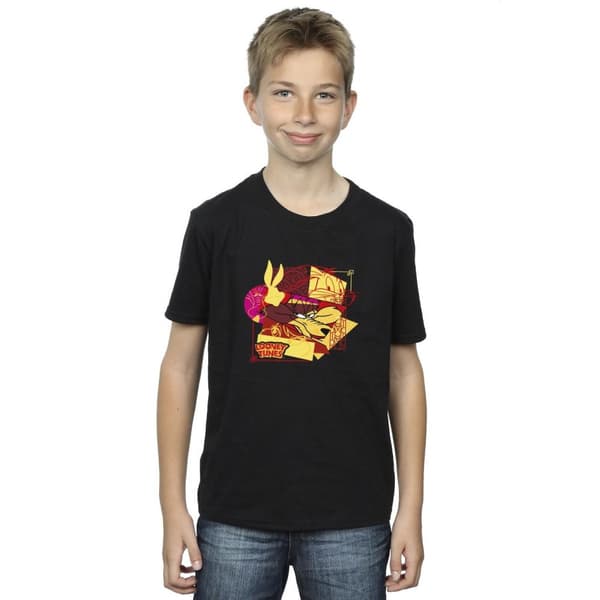 Looney Tunes Pojkar Wile E Coyote Bugs Rabbit Nyårs T-shirt