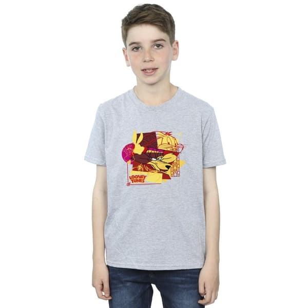 Looney Tunes Pojkar Wile E Coyote Bugs Rabbit Nyårs T-shirt