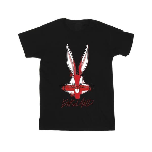 Looney Tunes T-shirt med ansiktet av Bugs England för pojkar