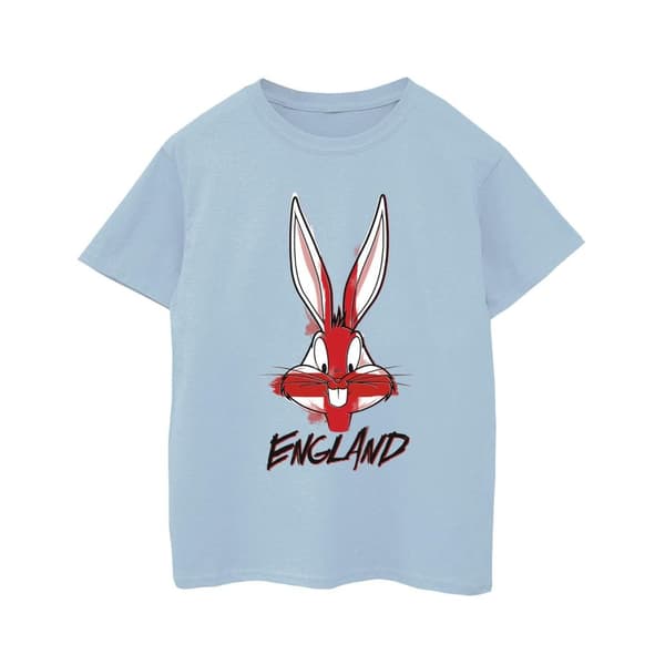 Looney Tunes T-shirt med ansiktet av Bugs England för pojkar