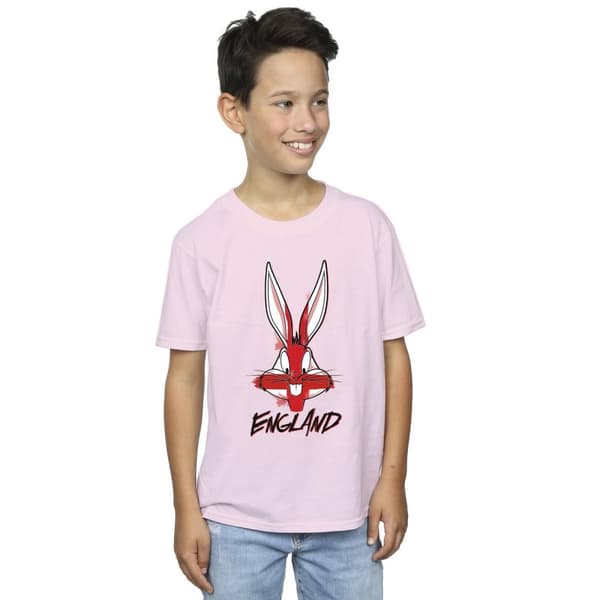 Looney Tunes T-shirt med ansiktet av Bugs England för pojkar