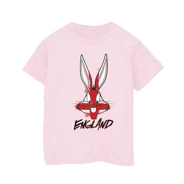 Looney Tunes T-shirt med ansiktet av Bugs England för pojkar