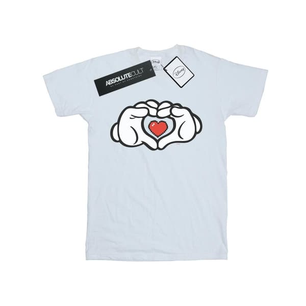 Disney Musse Pigg - T-shirt med hjärta och händer för pojkar