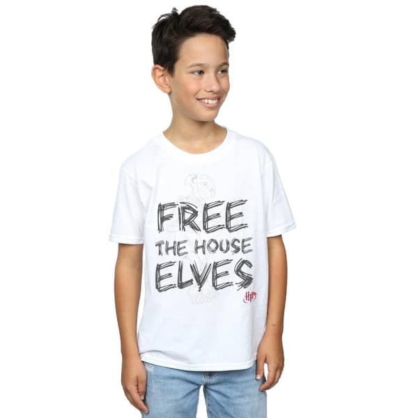 Harry Potter Dobby Free The House Elves T-shirt för pojkar