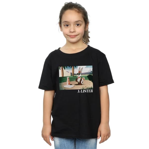 Looney Tunes Girls Bugs Bunny A-Lister Cotton T-Shirt