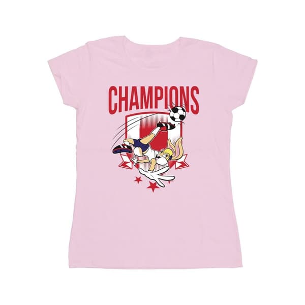 Looney Tunes Lola - T-shirt i bomull med fotbollsmästare - dam/dam