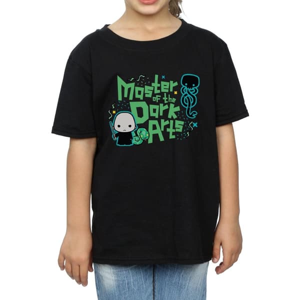 Harry Potter Voldemort Dark Arts Junior T-shirt i bomull för flickor