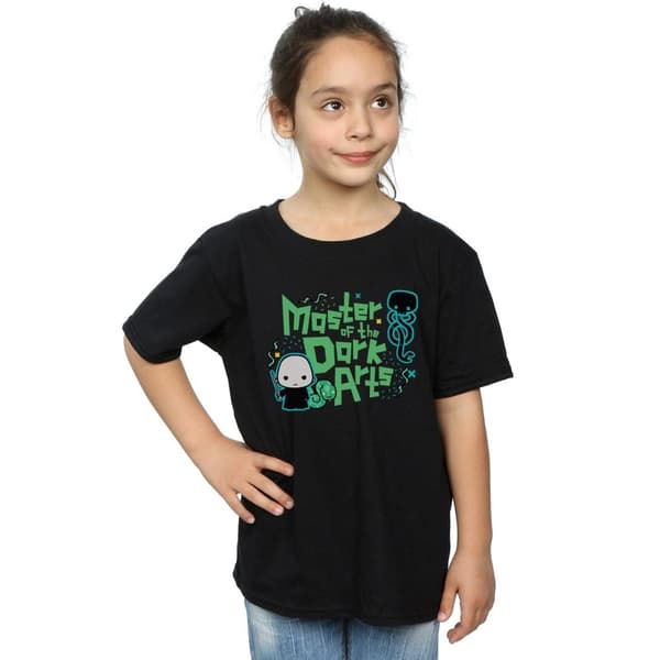 Harry Potter Voldemort Dark Arts Junior T-shirt i bomull för flickor