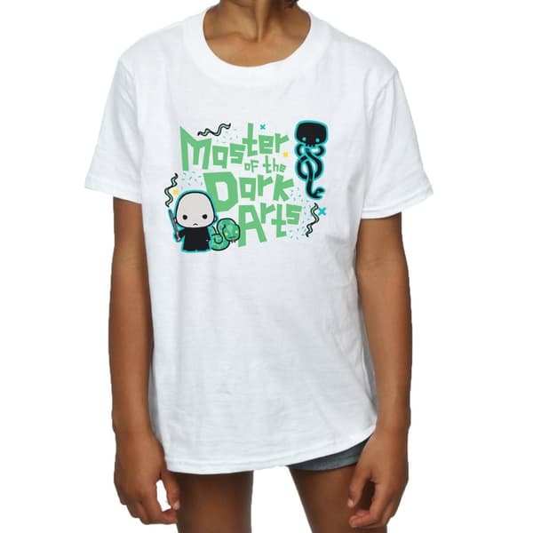 Harry Potter Girls Voldemort Dark Arts Junior Cotton T-Shirt
