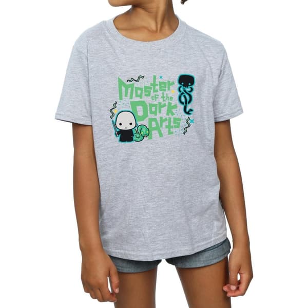 Harry Potter Voldemort Dark Arts Junior T-shirt i bomull för flickor