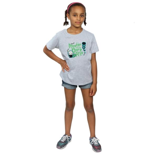 Harry Potter Voldemort Dark Arts Junior T-shirt i bomull för flickor