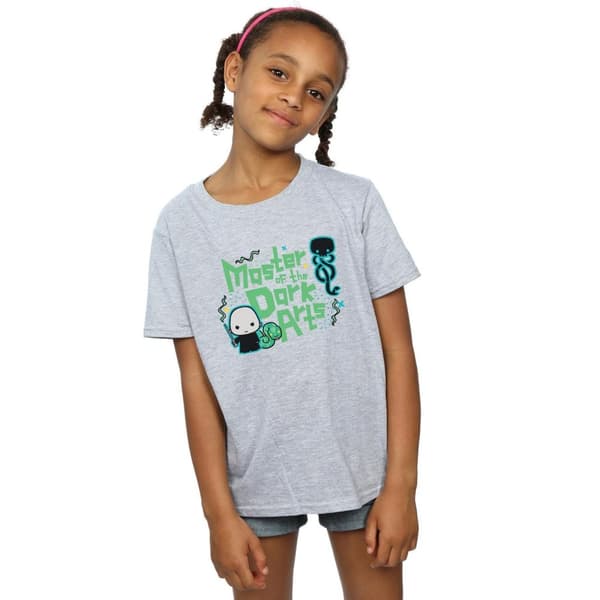 Harry Potter Voldemort Dark Arts Junior T-shirt i bomull för flickor