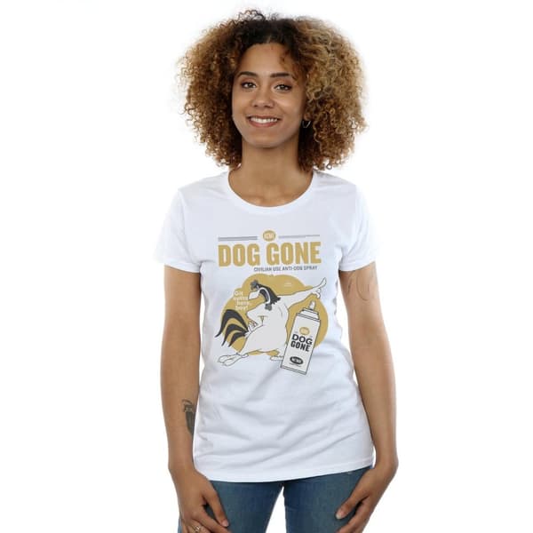 Looney Tunes Womens/Ladies Foghorn Leghorn Dog Gone Cotton T-Shirt